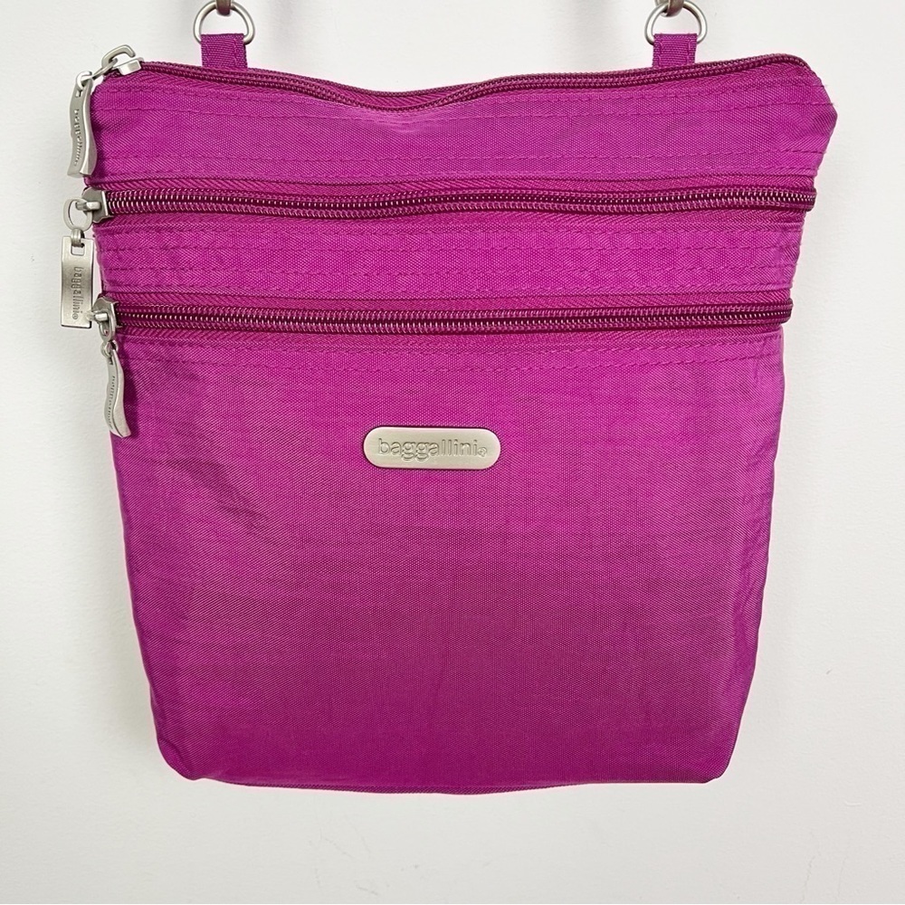 Baggallini | Pink Crossbody with Matching Coin Purse